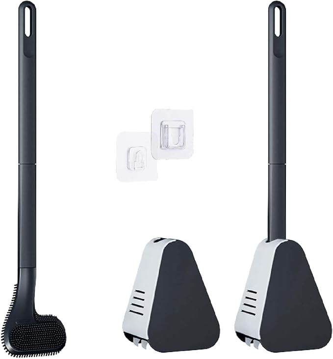 Toilet Brush, Long Handle Golf Toilet Brush by CYANLUX