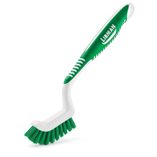 Libman Commercial 18 Tile and Grout Brush, Polypropylene, 9.75" Total Length by TheLibmanCompany