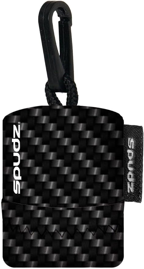 SPUDZ Ultra Microfiber Lens Cleaner – Closable Pouch, Washable – by ALPINEINNOVATIONS
