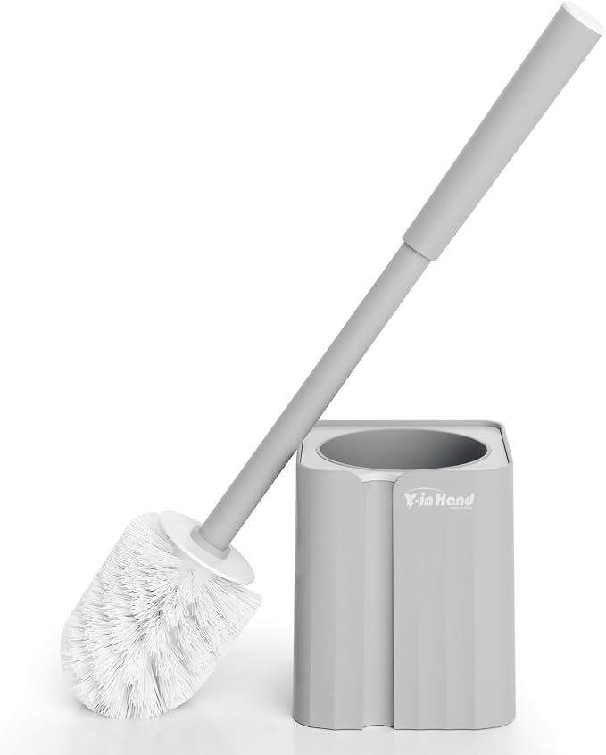 Toilet Brush, Toilet Bowl Cleaners Brush by MoreTidierAndMoreFortunate
