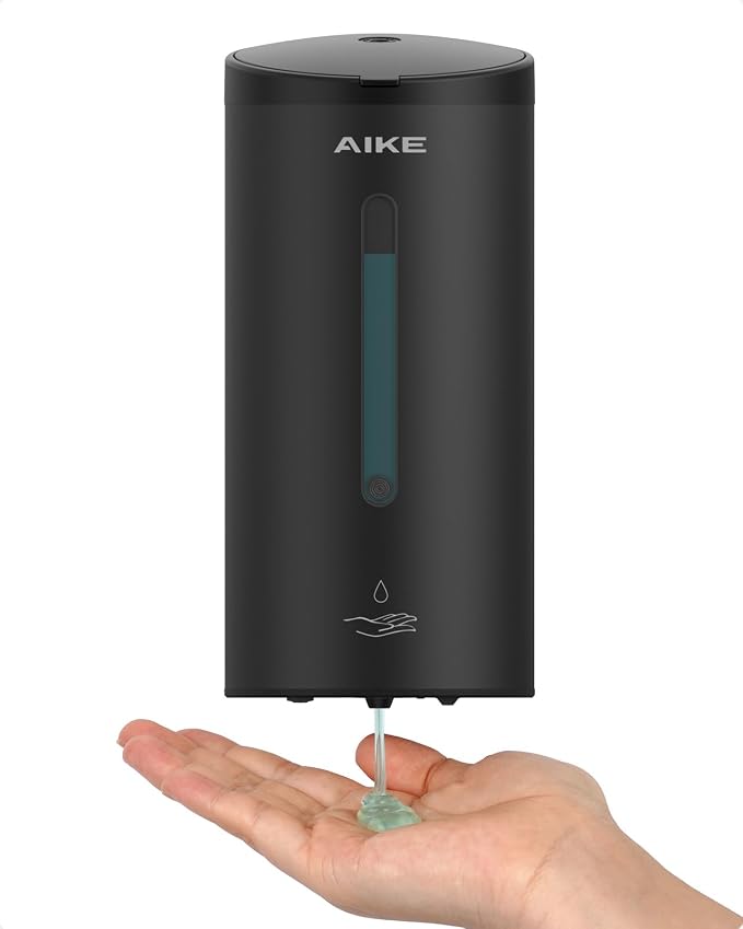 AIKE Automatic Wall Mount Liquid Soap Dispenser, Commercial Stainless Steel by AIKE