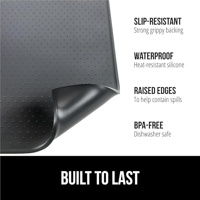 GORILLA GRIP Silicone Coffee Mat, Espresso Machine Bar Accessories, Keep - Image 2