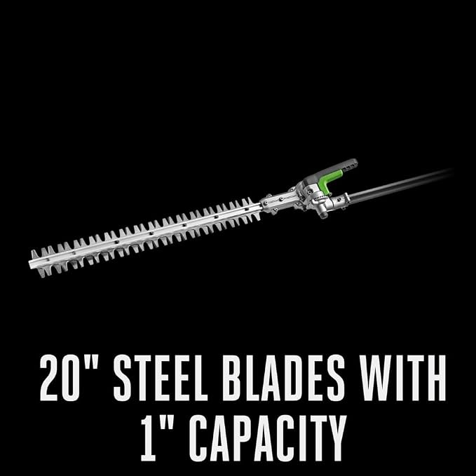 EGO Power+ Multi-Head System Carbon Fiber 20-Inch Hedge Trimmer Attachment - Image 4