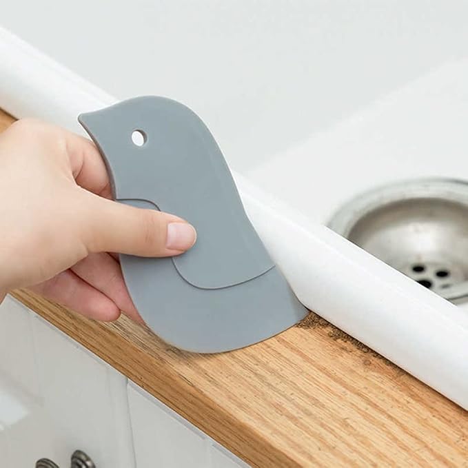 Pan Scraper Silicone Scraper, Penguin Shape Kitchen Cleaning Tool Pans Bowls - Image 9