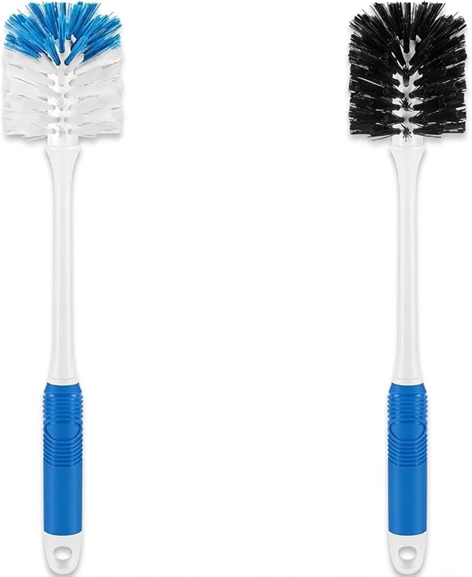 Bottle Brush 2-Pack, Baby Bottle & Water Bottle Cleaner Brush by YeuDeuy