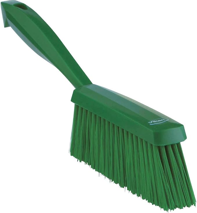 Vikan 45872 Bench Cleaning Brush, Polypropylene/Polyester Soft Bristle Dustpan by Vikan