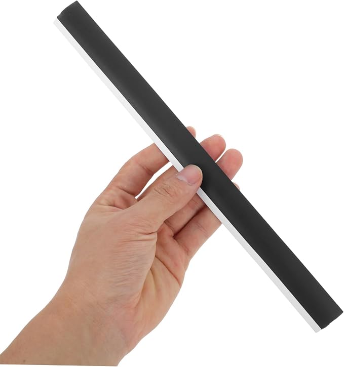 4pcs Rubber Dustpan Edge Strips Soft Rubber Replacement Lips - Image 4