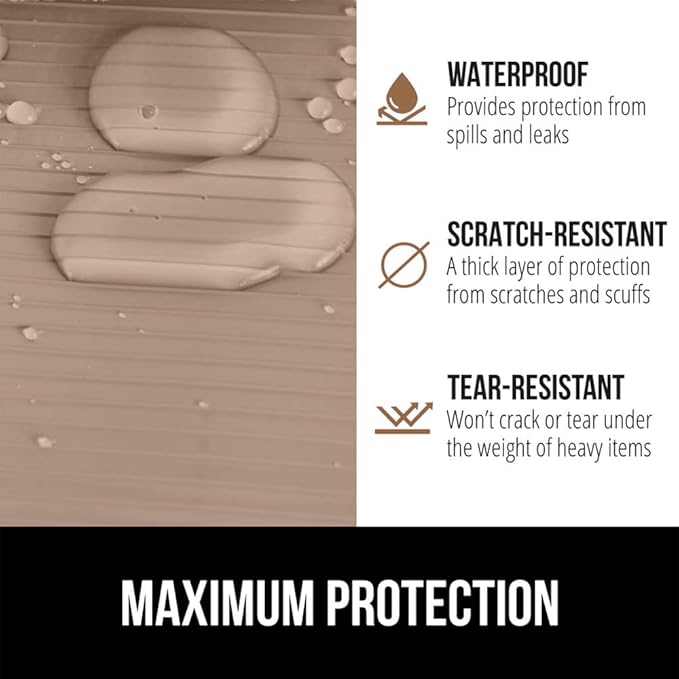 GORILLA GRIP DuraGuard Shelf Liner, Non-Adhesive Cabinet Liners - Image 4