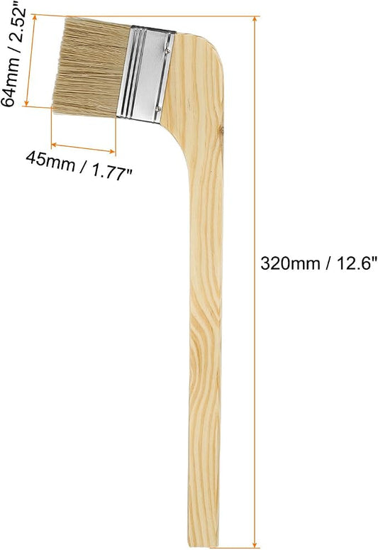 HARFINGTON Paint Brush 3Pcs 2.5" Brush Width Reusable Variety Angled Bend - Image 2