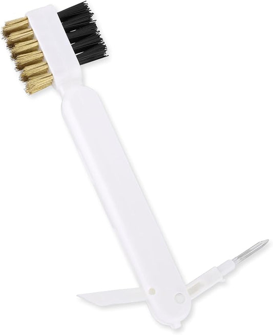 Kitchen Cleaning Scrub Brush Deep Gas Stove Brass Wire Brush by Unknown
