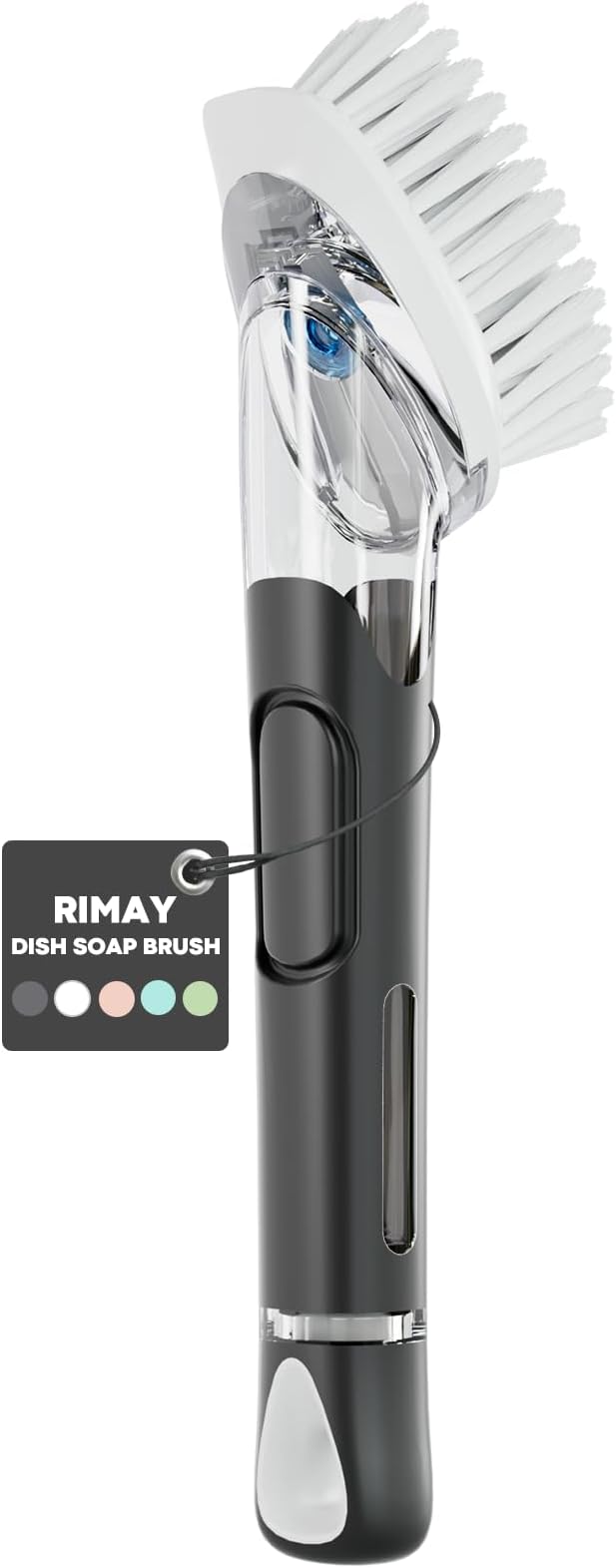 RIMAY Soap Dispensing Dish Brush, Dish Scrubber by RIMAY