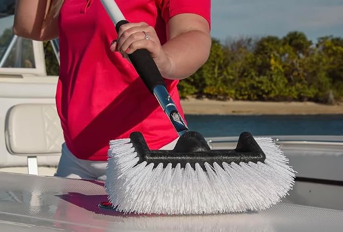Big Bird Brush White Boat Deck Scrub Brush - Image 5