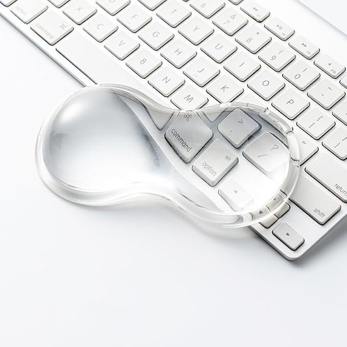 Clear Gel Mouse Wrist Rest, Wrist Support Wrist Pad - Image 2