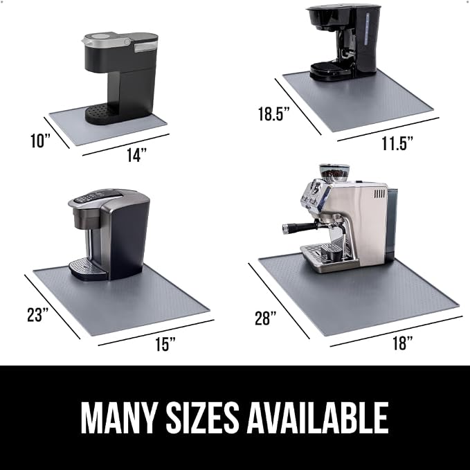 GORILLA GRIP Silicone Coffee Mat, Espresso Machine Bar Accessories, Keep - Image 5