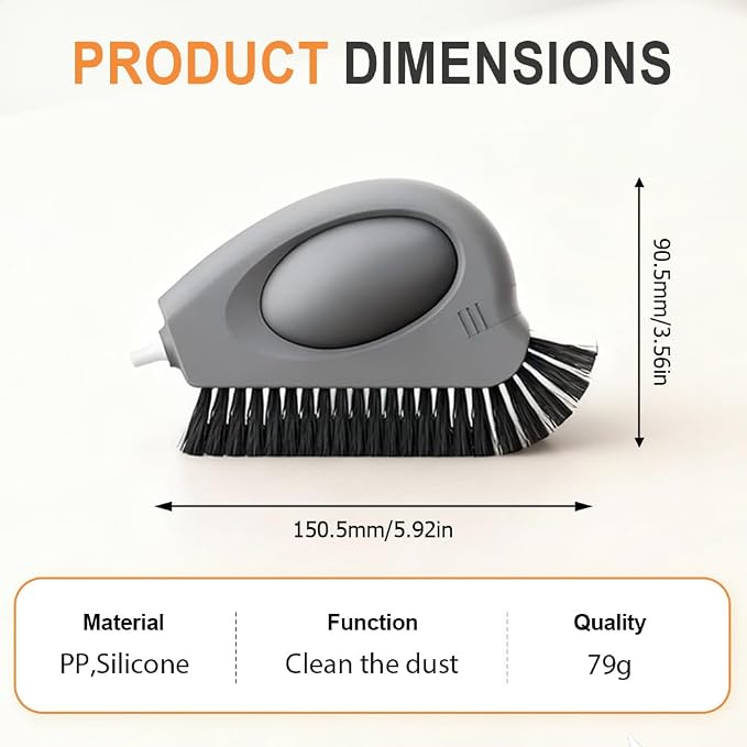 2 in 1 Groove Cleaning Brush, 2025 New Window Track Cleaning Tools, Crevice - Image 5
