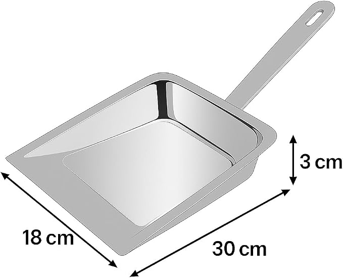 Stainless Steel dust pan, Dust Collector Pan - Image 2
