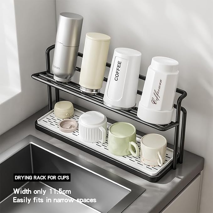 2-Tier Space-Saving Drain Rack - Image 3