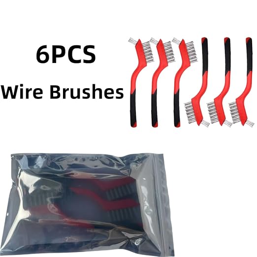 6 Pack Wire Brushes for Stone Surfaces: Remove Stubborn Stains - Image 5