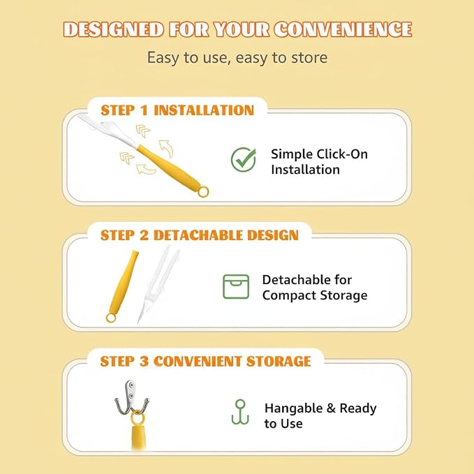 12PC Replacement Duster Handles, Compatible - Image 5
