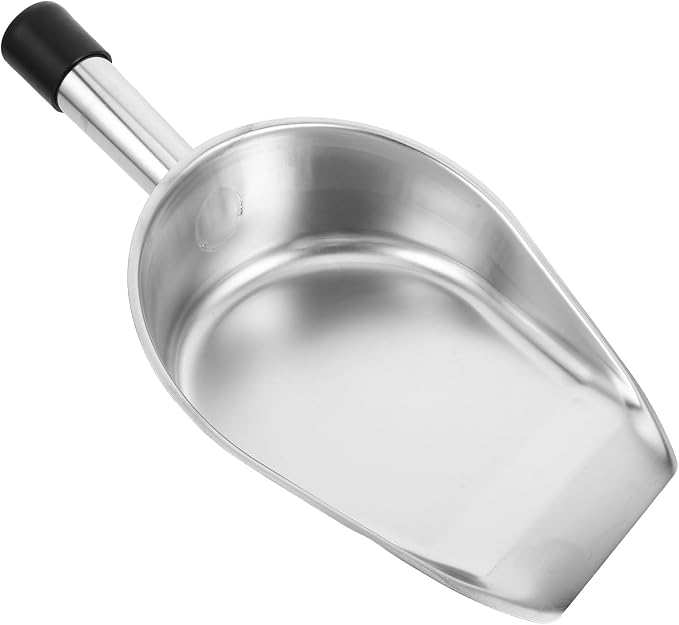 PRETYZOOM Portable Stainless Steel Handheld Dustpan Small Metal Cleaning Shovel by PRETYZOOM