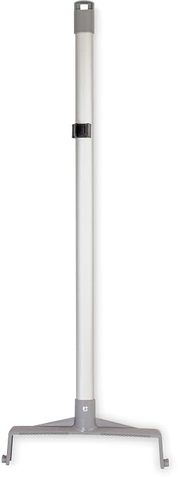 SPARTA Upright Dustpan with Aluminum Handle, Serrated Edge by CarlisleFoodServiceProducts
