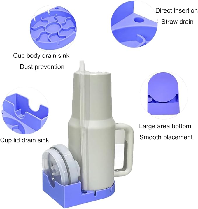 Silicone Water Bottle Drying Rack - Image 5