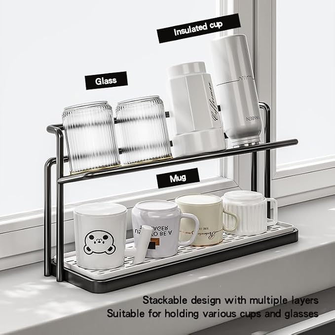 2-Tier Space-Saving Drain Rack - Image 5
