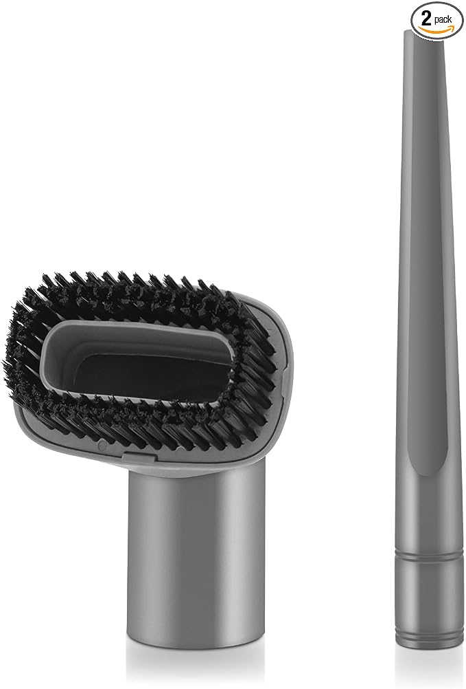 Crevice Tool and Dust Brush, Vacuum Accessories Attachments Compatible by Garbage+fighter