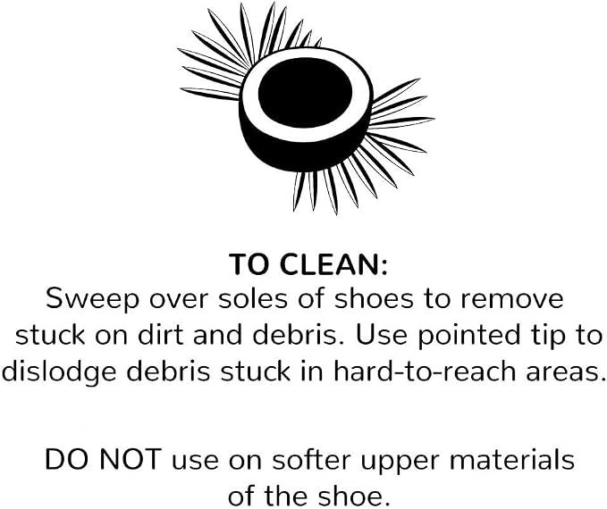 Hardwood Shoe & Boot Cleaning Brush - Image 3