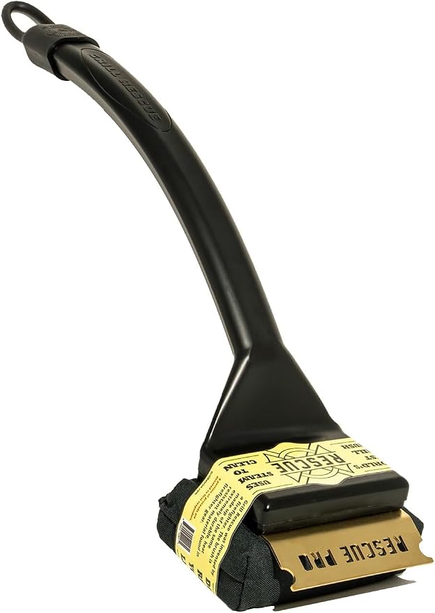 Grill Rescue BBQ Replaceable Scraper Cleaning Head, Bristle Free Grill Brush by GrillRescue