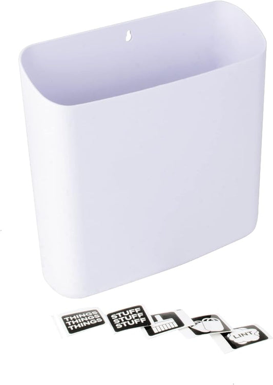 JS Jackson Supplies Large White Lint Bin by JSJACKSONSUPPLIES