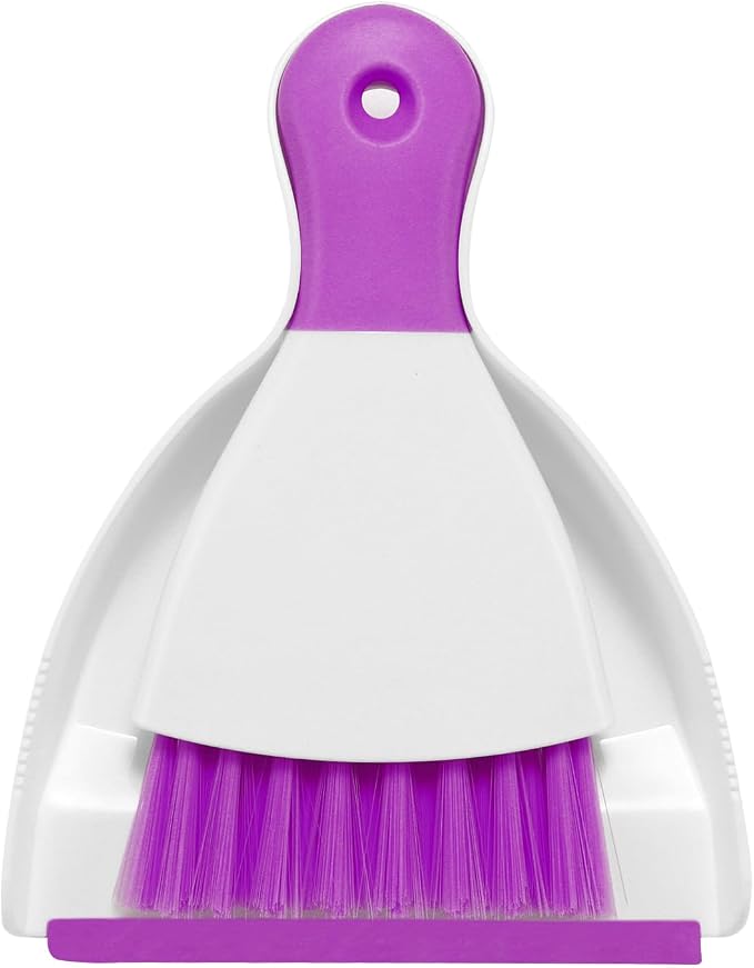 NACENA Mini Dustpan and Brush Set, Small Broom and Dustpan Set Dust Pan and by NACENA