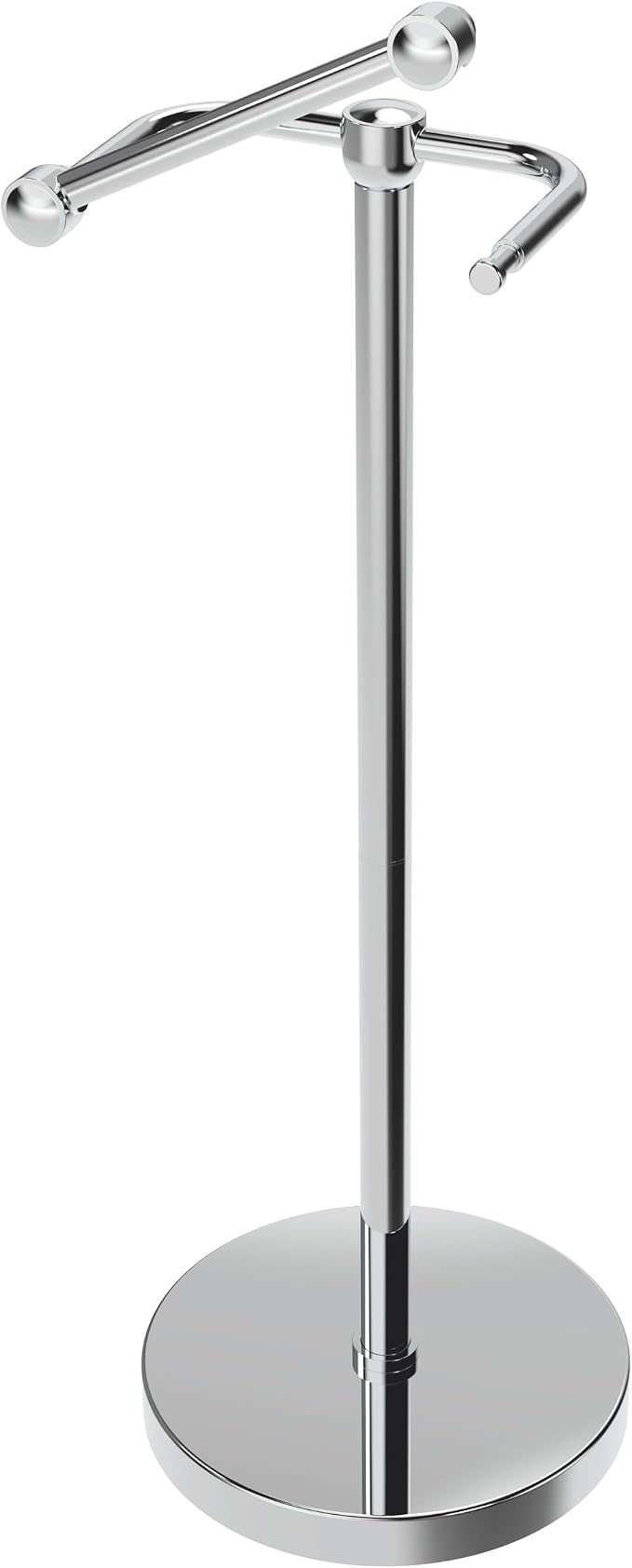 Toilet Paper Holder Stand, Post Pivoting Design Free Standing Toilet Paper by ElevateYourSpaceChooseRARXTR