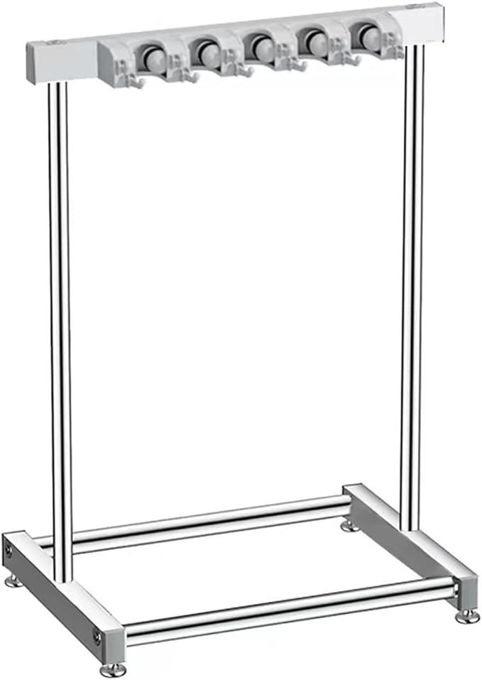 2. Removable Metal Broom Rack by Unknown