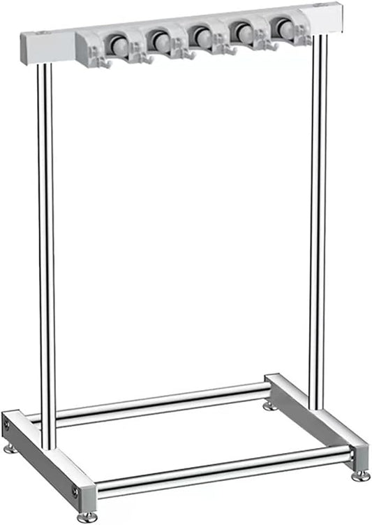 2. Removable Metal Broom Rack by Unknown