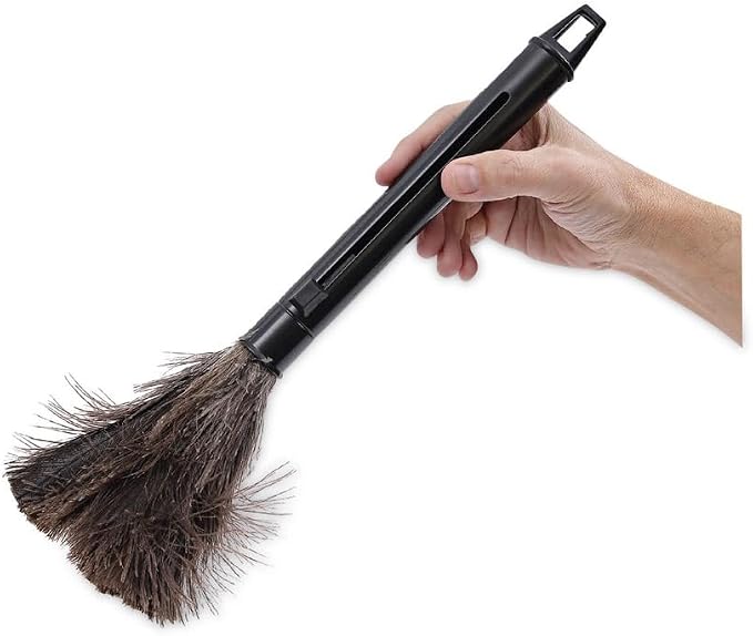 Boardwalk BWK914FD 9 in. to 14 in. Retractable Plastic Handle Feather Duster - Image 2