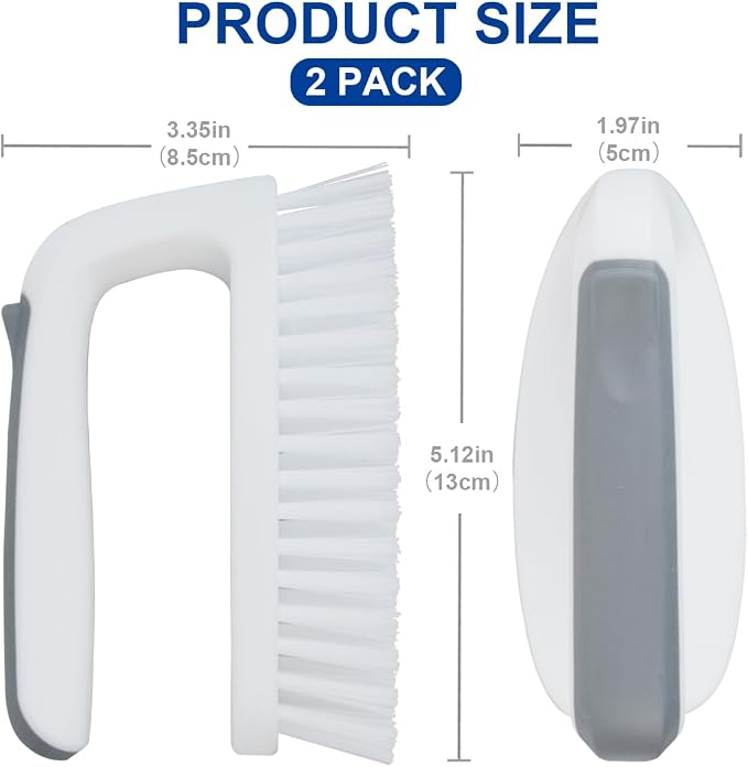 CELOX Carpet Cleaning Brush, Heavy Duty Scrub Brush - Image 2