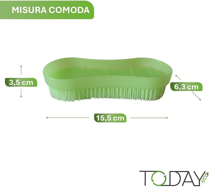 Today - Stiff Hand Brush for Carpet and Textile Surfaces – Durable Plastic - Image 3