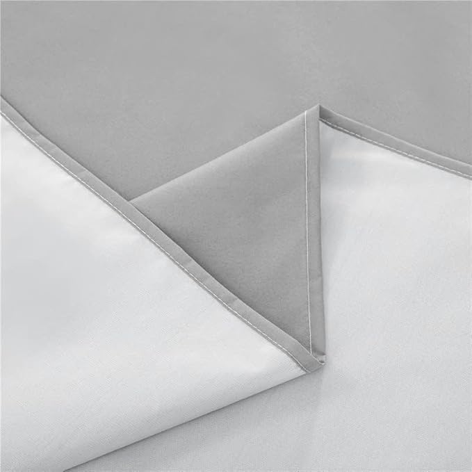 WenBags Lightweight Waterproof Flat Sheet 90 * 98 Inches King Size-Mattress Protector for Bed & Couch, Pet Hair Resistant Cover Ideal for Dogs & Cats, Perfect for Hotels & Hospitals(LightGray)