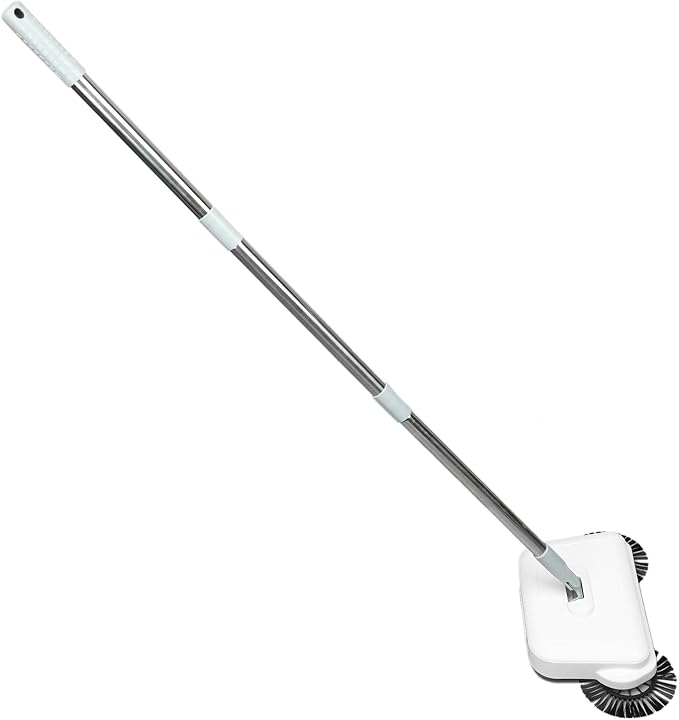 ZJchao Carpet Sweeper, Manual Sweeper Floor Cleaner Sweeping Mopping Machine - Image 2