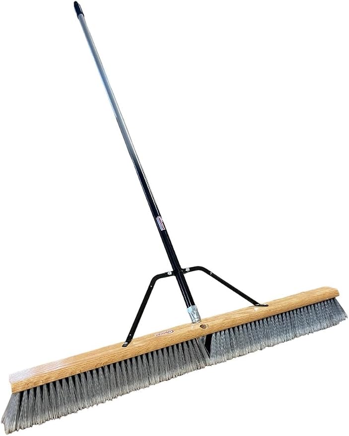 Pbsa36004 Heavy Duty 36" Smooth-Surface Push Broom by AmericanSelectTubing