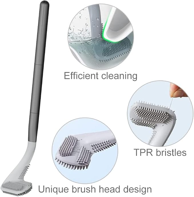 Toilet Brush, Long Handle Golf Toilet Brush - Image 2