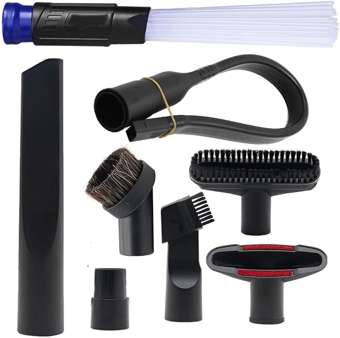 8 Pcs Household Cleaning Vacuum Cleaner Attachments Kit by GIBCleaningtool