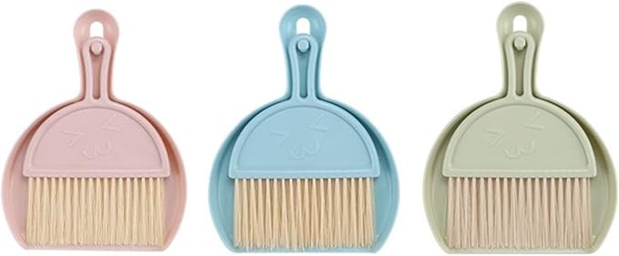 Small Broom and Dustpan Set for Home, Mini Clean Brush by Unknown