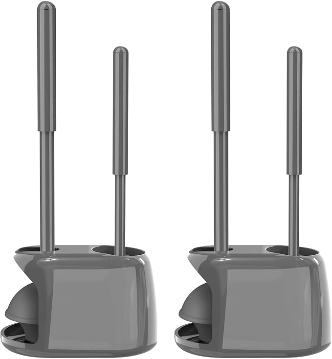 SetSail Toilet Brush and Plunger Set, 2 Packs Toilet Plungers by SetSail