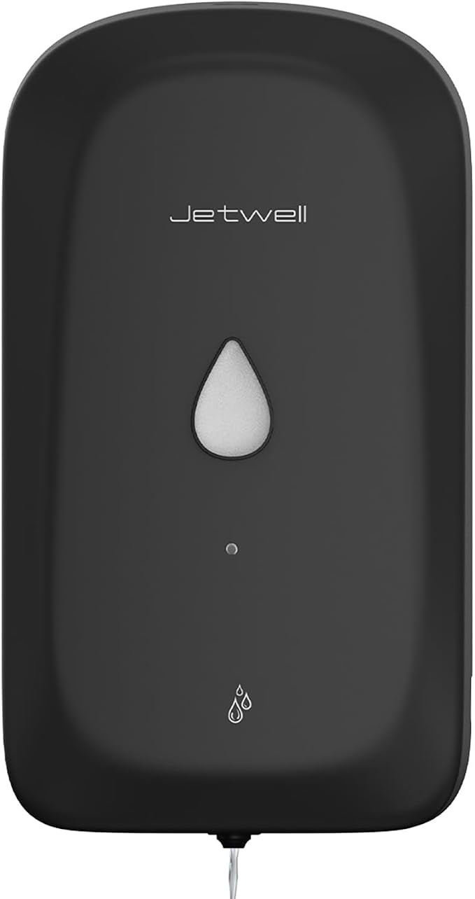JETWELL Automatic Touch-Less Wall Mount Hand Soap Dispenser Liquid Drop Battery by JETWELL