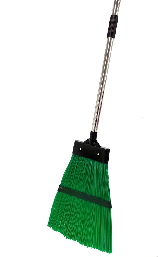 Courtyard Broom-Heavy Duty Broom Long Handle Outdoor Commercial Angle Broom by HOMEIMPROVEMENT