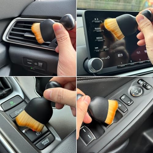 Car Air Vent Cleaning Brush for Hyundai Elantra 2017-2025 Soft Bristle Interior - Image 3