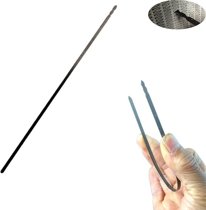 Water Tank Radiator Fins Cleaning Pins Precision Pick Detailing Brush 10'' Hole by Unknown