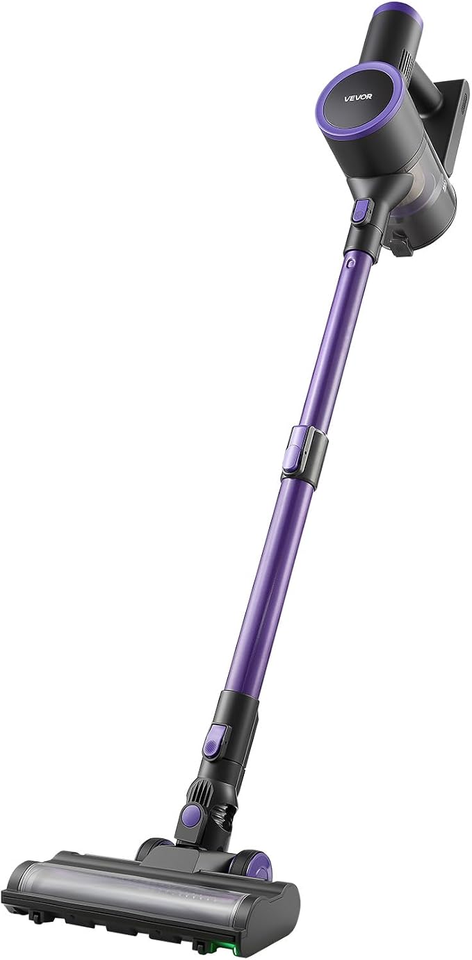 VEVOR Cordless Vacuum Cleaner, 25KPA Max Powerful Suction, Rechargeable - Image 9